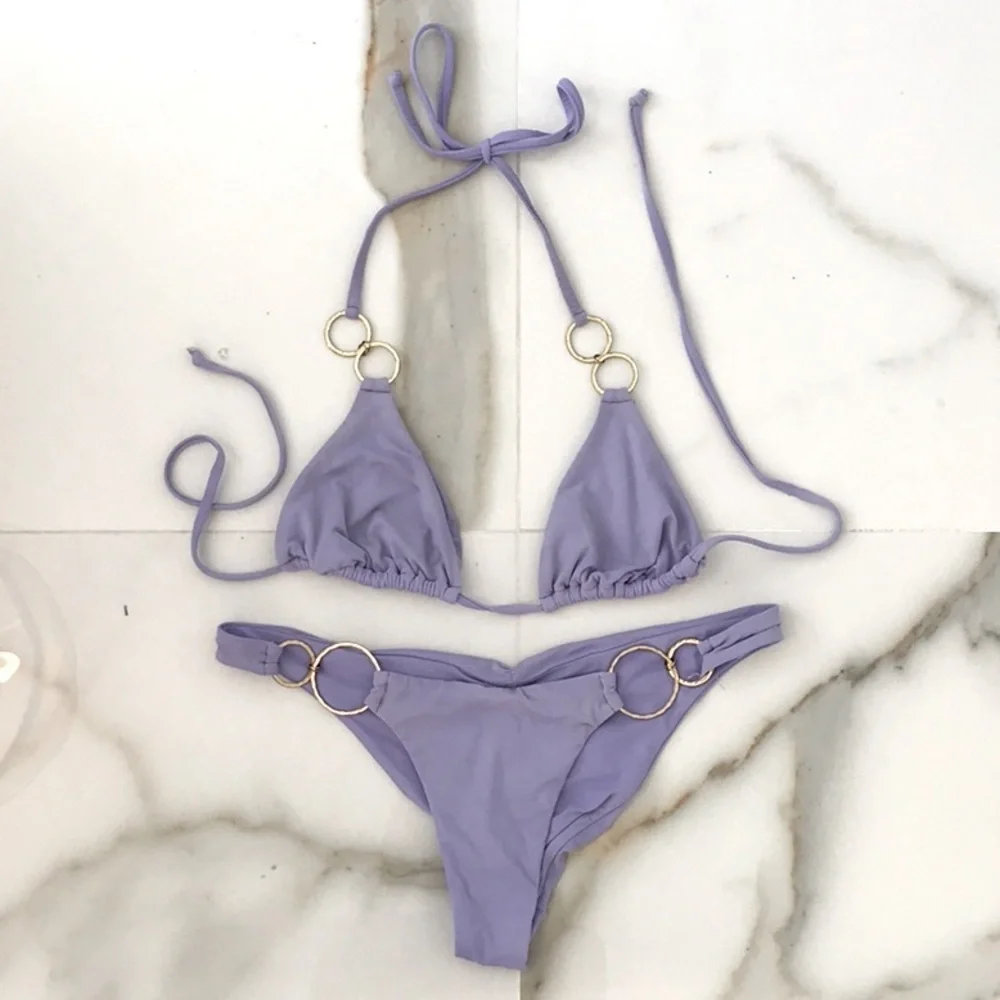 Beach Bunny-Nadia Bikini in Lavender